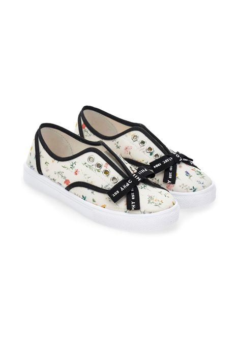 Sneakers con stampa floreale PHILOSOPHY KIDS | I8G006 77130084